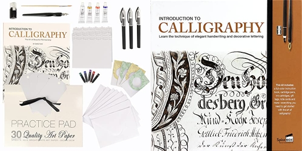 Purchase SpiceBox Adult Art Craft & Hobby Kits Introduction to Calligraphy on Amazon.com