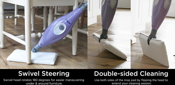 Purchase Shark S3501 Steam Pocket Mop Hard Floor Cleaner, Purple on Amazon.com