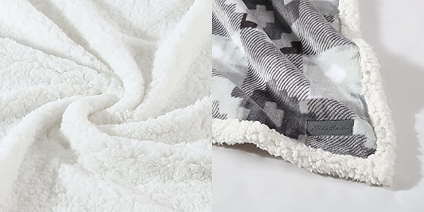 Purchase Eddie Bauer Ultra-Plush Collection Throw Blanket-Reversible Sherpa Fleece Cover, Soft & Cozy on Amazon.com