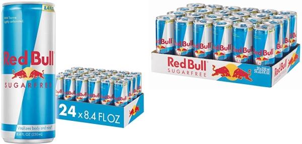 Purchase Red Bull Energy Drink, Sugar Free, 8.4 Fl Oz (Pack of 24) on Amazon.com