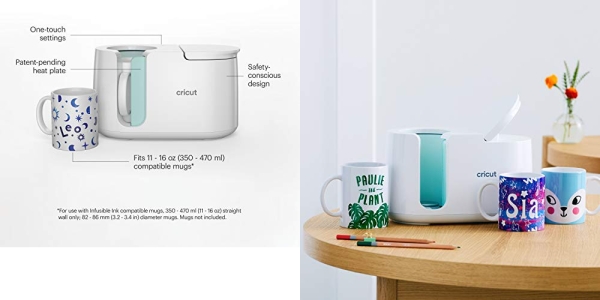 Purchase Cricut Mug Press US, Heat Press for Sublimation Mug Projects, One-Touch Setting, For Infusible Ink Materials & Mug Blanks 11 oz - 16 oz on Amazon.com
