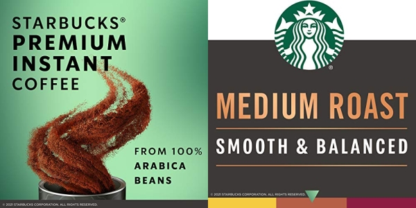 Purchase Starbucks Premium Instant Coffee Medium Roast 100% Arabica 3 Tins (up to 120-cups total) on Amazon.com
