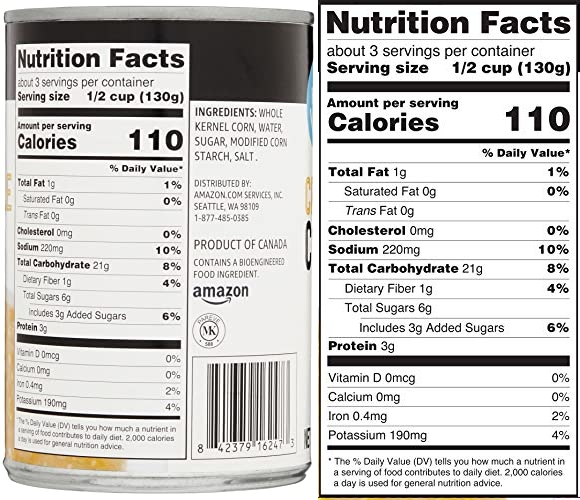 Purchase Amazon Brand - Happy Belly Cream Style Corn, 15 Ounce on Amazon.com