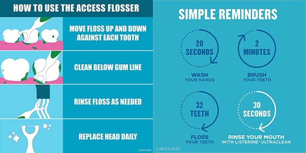 Purchase Listerine Ultraclean Access Flosser Starter Kit on Amazon.com