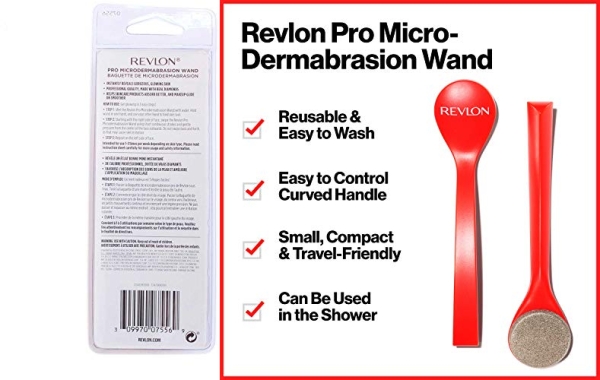 Purchase Microdermabrasion Wand by Revlon, Gently Exfoliate Skin with Real Diamond Grit on Amazon.com