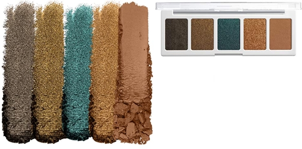Purchase wet n wild Color Icon Eyeshadow Makeup 5 Pan Palette, My Lucky Charm, Matte, Shimmer, Metallic, Long Wearing, Rich Buttery Pigment, Cruelty Free on Amazon.com