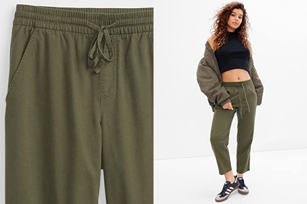 Purchase GAP Women's Easy Straight Pull-on Pants on Amazon.com