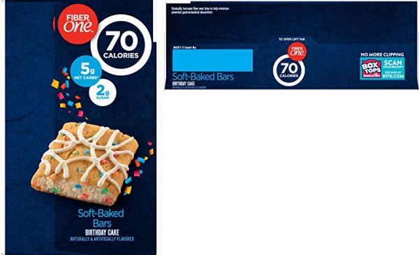 Purchase Fiber One 70 Calorie Bar, Birthday Cake, 12 ct (Pack of 12) on Amazon.com