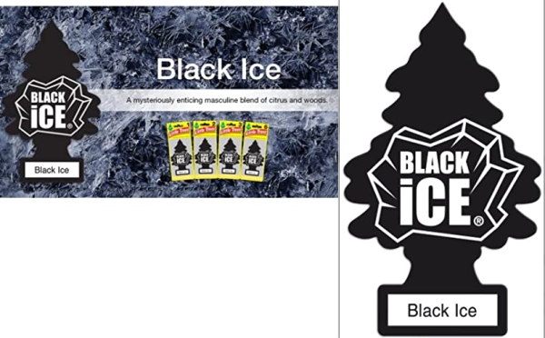 Purchase Little Trees Car Air Freshener, Hanging Paper Tree for Home or Car, Black Ice, 3 Pack on Amazon.com
