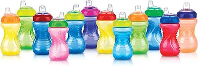 Purchase Nuby No-Spill Easy Grip Cup, 10 Ounce, Colors May Vary, 1 Pack at Amazon.com