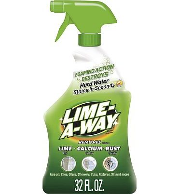 Purchase Lime-A-Way Bathroom Cleaner, 32 fl oz Bottle, Removes Lime Calcium Rust at Amazon.com