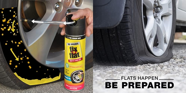 Purchase Fix-A-Flat S60420 Aerosol Emergency Flat Tire Repair and Inflator, for Standard Tires, Eco-Friendly Formula, Universal Fit for All Cars, 16 oz. on Amazon.com