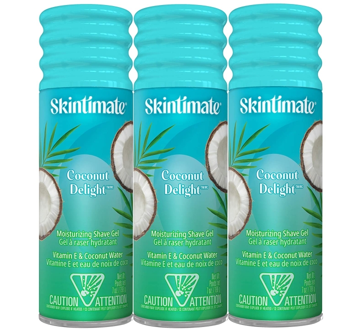 Purchase Skintimate Coconut Delight Moisturizing Shave gel for Women, 7 Ounce (Pack of 3) at Amazon.com