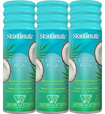 Purchase Skintimate Coconut Delight Moisturizing Shave gel for Women, 7 Ounce (Pack of 3) at Amazon.com