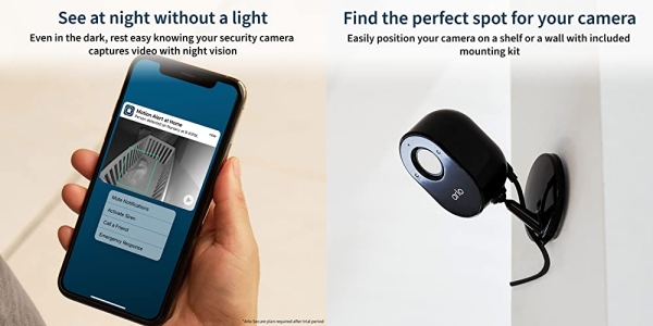 Purchase Arlo Essential Indoor Camera - 1080p Video with Privacy Shield, Plug-in, Night Vision, 2-Way Audio on Amazon.com