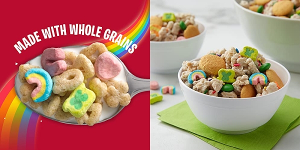 Purchase Lucky Charms Gluten Free Cereal with Marshmallows, Kids Breakfast Cereal with Whole Grain Oats, 10.5 OZ on Amazon.com