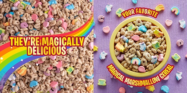 Purchase Lucky Charms Gluten Free Cereal with Marshmallows, Kids Breakfast Cereal with Whole Grain Oats, 10.5 OZ on Amazon.com