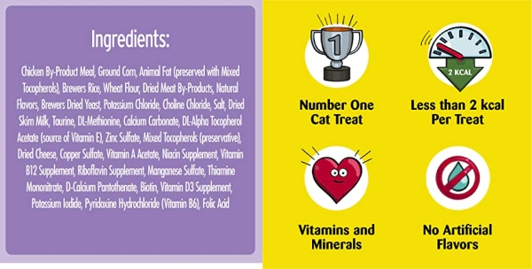Purchase TEMPTATIONS Classic Crunchy and Soft Cat Treats, Creamy Dairy, Multiple Sizes on Amazon.com
