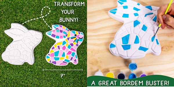 Purchase Creative Roots Paint Your Own Bunny Garden Stone, Ages 6+ on Amazon.com