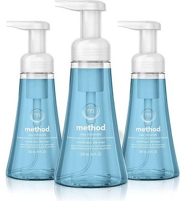 Purchase Method Foaming Hand Soap, Sea Minerals, 10 oz, 3 pack at Amazon.com