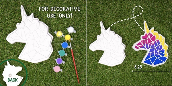 Purchase Creative Roots Mosaic Unicorn Stepping Stone Kit, Kids Ages 6+ on Amazon.com