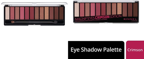 Purchase Rimmel Magnif'eyes Eyeshadow Palette, Crimson Edition on Amazon.com
