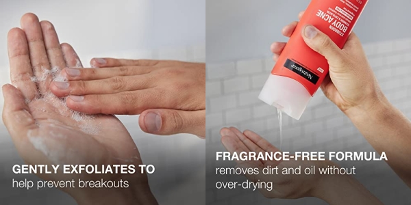 Purchase Neutrogena Stubborn Body Acne Cleanser & Exfoliator, Fragrance-Free, 8.5 fl. oz on Amazon.com