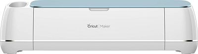 Purchase Cricut Maker - Smart Cutting Machine - With 10X Cutting Force, Cuts 300+ Materials, Create 3D Art, Home Decor & More, Bluetooth Connectivity, Compatible with iOS, Android, Windows & Mac, Blue at Amazon.com