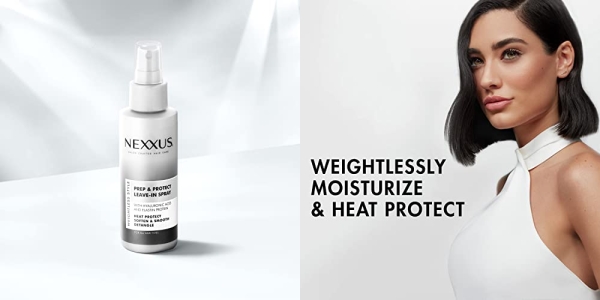 Purchase Nexxus Prep and Protect Leave-In Spray Leave-in Conditioner Spray Weightless Style Detangler Moisturizer, Detangler and Heat Protectant 4.1 oz on Amazon.com