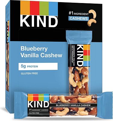 Purchase KIND Blueberry Vanilla & Cashew, 8.4 Oz (Pack Of 6) at Amazon.com