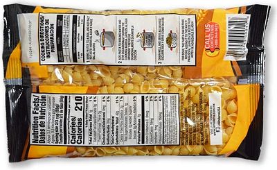 Purchase La Moderna Shells Pasta, Noodles, Durum Wheat, Protein, Fiber, Vitamins, 7 Oz at Amazon.com