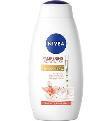 Purchase NIVEA Delicate Orchid and Amber Body Wash with Nourishing Serum, 20 Fl Oz Bottle at Amazon.com