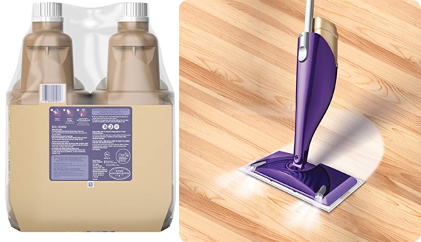 Purchase Swiffer Wetjet Wood Floor Cleaner Solution Refill, 42.2 Fl Oz (Pack of 2) on Amazon.com