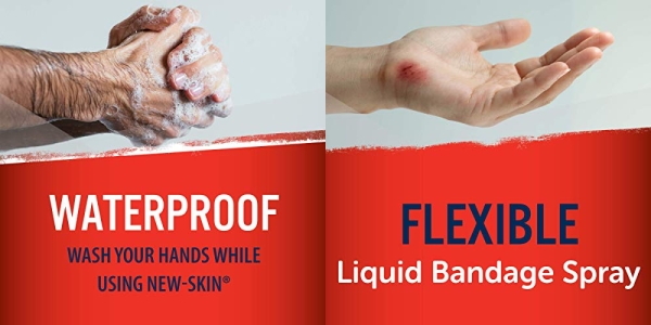 Purchase NEW-SKIN Liquid Bandage Spray for Cuts and Minor Scrapes, 1 Ounce on Amazon.com