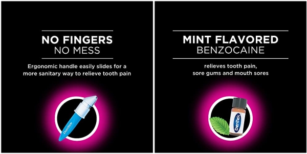 Purchase DenTek Instant Oral Pain Relief Maximum Strength Kit for Toothaches, 50 Count on Amazon.com