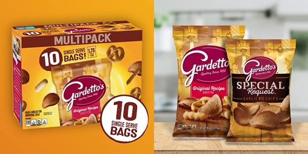 Purchase Gardetto's Snack Mix, Original Recipe, Multipack Snack Bags, 1.75 oz, 10 ct on Amazon.com