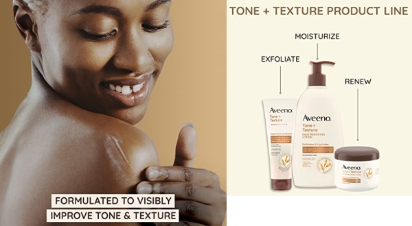 Purchase Aveeno Tone + Texture Renewing Body Night Cream With Prebiotic Oat, 8 oz on Amazon.com