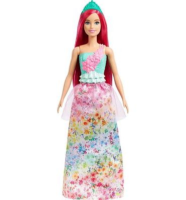 Purchase Barbie Dreamtopia Princess Doll (Dark-Pink Hair), with Sparkly Bodice, Princess Skirt and Tiara, Kids Ages 3 Years Old and Up at Amazon.com