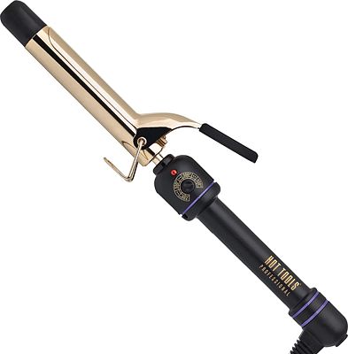 Purchase Hot Tools Pro Artist 24K Gold Curling Iron, Long Lasting, Defined Curls (1 in) at Amazon.com