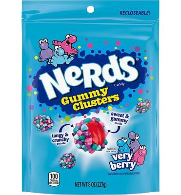Purchase Nerds Gummy Clusters Candy, Very Berry, Resealable 8 Ounce Bag at Amazon.com