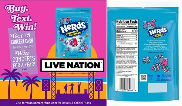 Purchase Nerds Gummy Clusters Candy, Very Berry, Resealable 8 Ounce Bag on Amazon.com