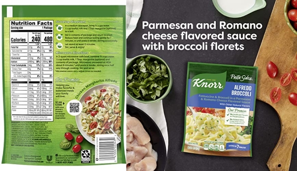 Purchase Knorr Pasta Sides Dish, Alfredo Broccoli, 4.5 Ounce, (Pack of 8) on Amazon.com