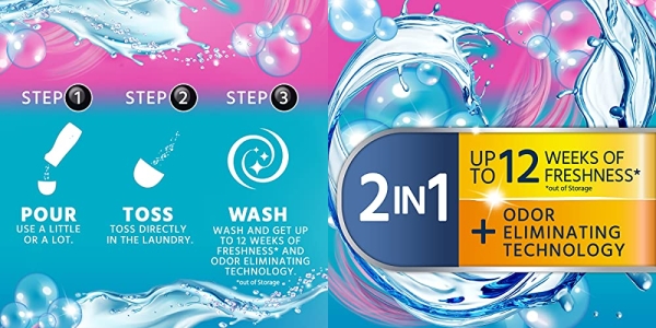 Purchase Purex Crystals in-Wash Fragrance and Scent Booster, Fresh Vibes, 21 Ounce, 4 Count on Amazon.com