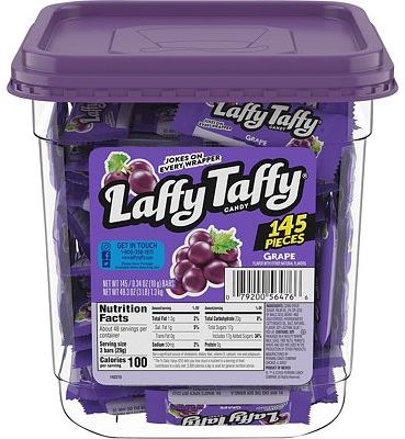 Purchase Laffy Taffy Candy, Grape, 145 Pieces at Amazon.com