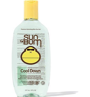 Purchase Sun Bum Cool Down Aloe Vera Gel, Vegan After Sun Care with Cocoa Butter to Soothe and Hydrate Sunburn, 8 oz at Amazon.com