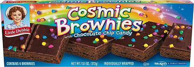 Purchase Little Debbie Cosmic Brownies, 1 Box, 6 Individually Wrapped Brownies at Amazon.com