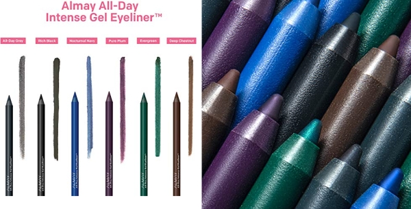 Purchase Gel Eyeliner by Almay, Waterproof, Fade-Proof Eye Makeup, Easy-to-Sharpen Liner Pencil, 140 Deep Chestnut, 0.028 Oz on Amazon.com