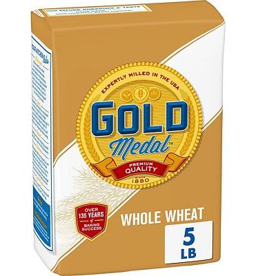 Purchase Gold Medal All Natural Whole Wheat Flour, 5 Lb at Amazon.com