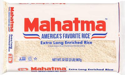 Purchase Mahatma Enriched White Rice, Extra Long Grain, Gluten-Free, Non-GMO, Vegan, 32-Ounce at Amazon.com