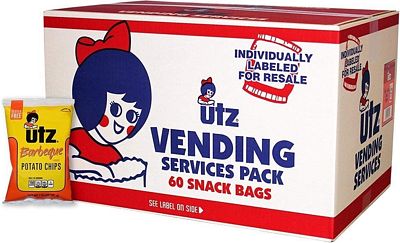 Purchase Utz Potato Chips, Barbeque, 1 oz. Bags (60 Count), Crispy Potato Chips Made from Fresh Potatoes at Amazon.com